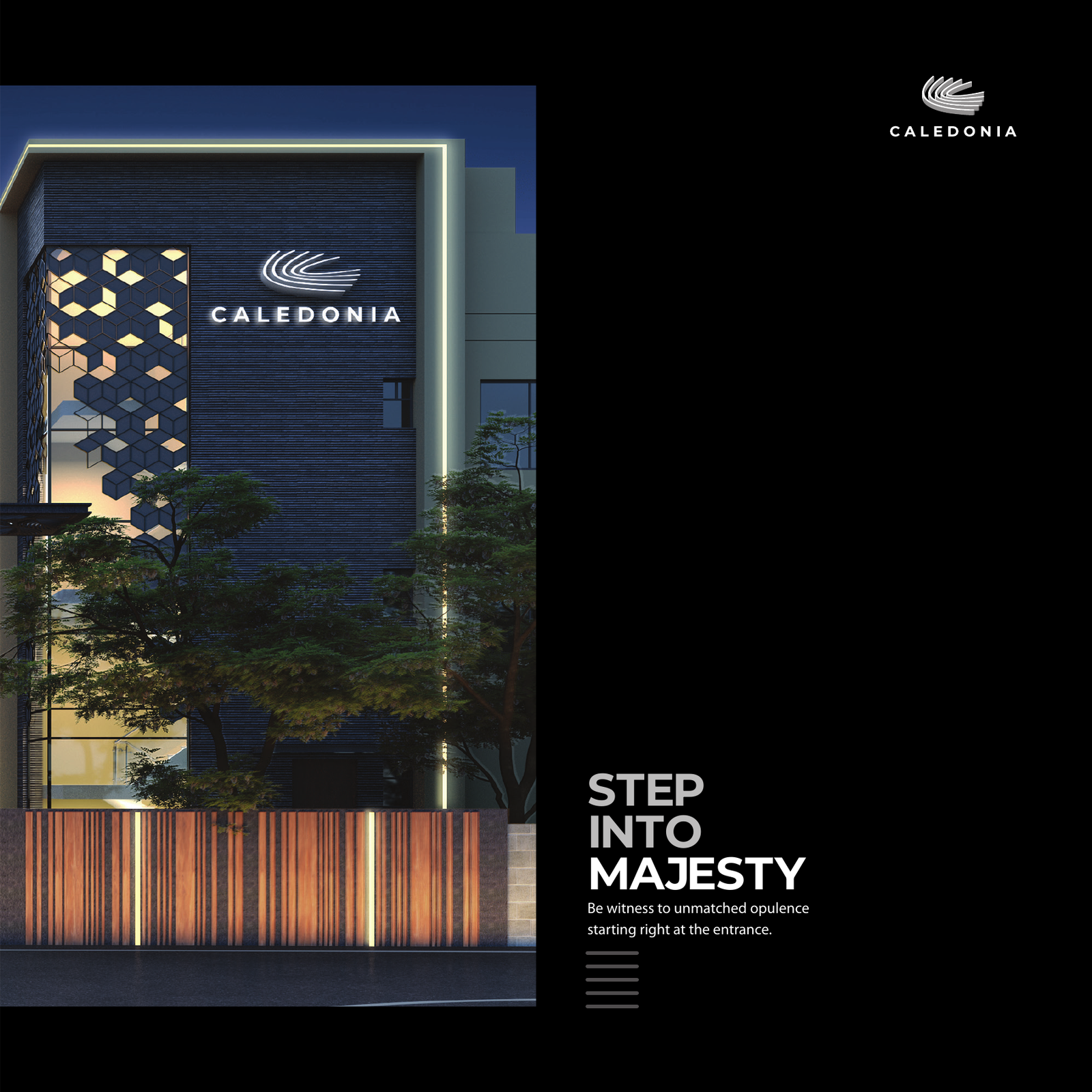 Step Into Majesty Entrance